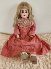 Muñeca Bisque Antigua Almendra Marcel 42cm Muñeca Vintage Ojo Dormir  segunda mano  Embacar hacia Mexico
