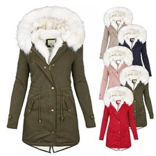 Fur fleece hooded for sale  WALSALL