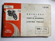 Usado, MOTO PARILLA 125CC Touring and Spare Parts Catalog 1958  **VERY RARE** comprar usado  Enviando para Brazil