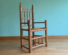 Oak turned armchair for sale  LONDON