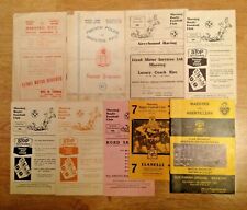 Maesteg rugby programmes for sale  MIDDLESBROUGH