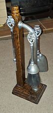 Vintage oak chrome for sale  RUTHIN