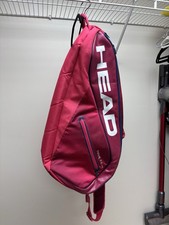 Usado, Bolsa para raquete Head Tour Team Raspberry Navy: grande ajuste para raquete de até 9 comprar usado  Enviando para Brazil