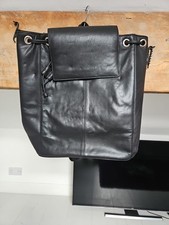 Leather back pack for sale  STOCKPORT