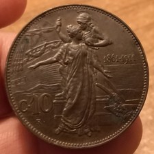 Moneta centesimi 1911 usato  Olbia
