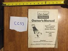 Cub cadet self for sale  Reynoldsville