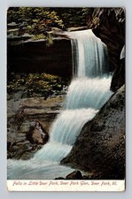 Cartão postal vintage Deer Park IL-Illinois, Scenic Falls comprar usado  Enviando para Brazil