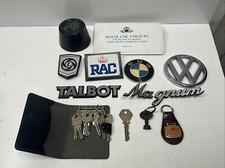 Vintage car badges for sale  BEDALE