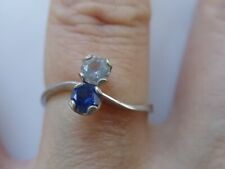 Bague plaqué blanc d'occasion  Annecy