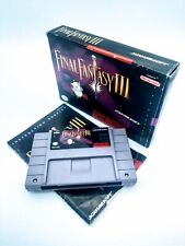 Final Fantasy III (Nintendo SNES, 1994) SNES CIB COMPLETO Estojo Protetor Grátis comprar usado  Enviando para Brazil