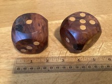 Large wooden dice for sale  Michigan City