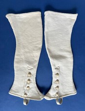 Guêtres 1900 coton d'occasion  Châteauneuf-du-Rhône