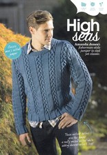 Knitting pattern sweater for sale  NORWICH