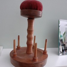 Antique wooden sewing for sale  BURNLEY