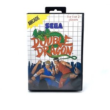 Double Dragon Sega Master System Blue Cartridge COMPLET PAL CIB TBE RARE comprar usado  Enviando para Brazil