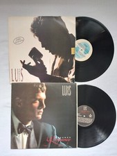 LUIS MIGUEL  - SEGUNDO ROMANCE / ORIGINAL BRAZIL LP / VG-  LOT 2x LPs, usado comprar usado  Brasil 