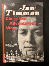 Chess the Adventurous Way - Jan Timman - New In Chess Hardcover 1st Ed. 1994 VG+ comprar usado  Enviando para Brazil