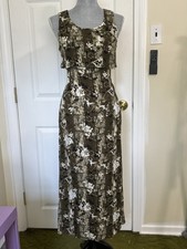 Vestido maxi vintage anos 90 All That Jazz blusa corpete sem mangas tamanho pequeno grunge, usado comprar usado  Enviando para Brazil