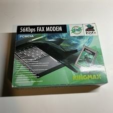 Modem de fax de dados KINGMAX 56K, KFM5600-L PCMCIA, para notebooks antigos comprar usado  Enviando para Brazil