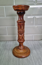 Wooden candle stand for sale  DARTFORD