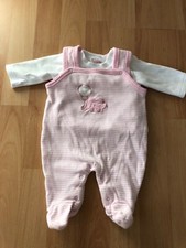 Babykleidung rosa weiß gebraucht kaufen  Geisenhausen
