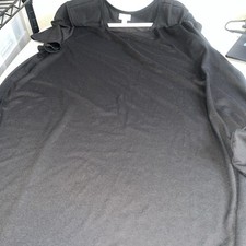 Vestido preto sólido pré-propriedade 3xl 3x Lularoe Jessie comprar usado  Enviando para Brazil