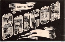 25309 cpa salut d'occasion  Guéret