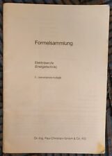 Formelsammlung elektroberufe gebraucht kaufen  Hürth