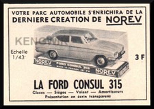 Pub publicite norev d'occasion  France
