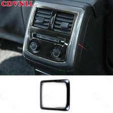 Para VW Passat B8 2016-2018 assento traseiro de aço preto saída de ar quadro de ventilação acabamento 1* comprar usado  Enviando para Brazil