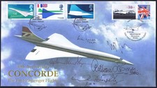 Concorde signed cover for sale  GUILDFORD