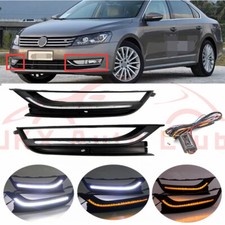 Luz de circulação diurna LED DRL com lâmpada de giro t para Volkswagen Passat B7 2012-2015 comprar usado  Enviando para Brazil