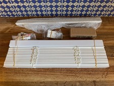 White wooden blind for sale  BRIGHTON