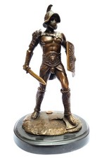 Bronzefigur römischer gladiat gebraucht kaufen  Recklinghausen