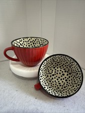 Dunelm global red for sale  GLOSSOP