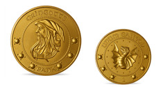 Mini médaille monnaie d'occasion  Léon