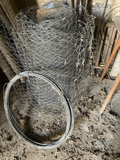 Galvanised chicken wire for sale  CAMBRIDGE