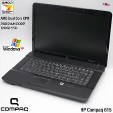 HP COMPAQ 615 DUAL CORE 120GB SSD NOTEBOOK LAPTOP WINDOWS XP ATI RADEON HD 3200 comprar usado  Enviando para Brazil