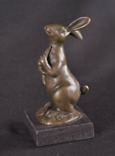 Bronzeskulptur sterhase hase gebraucht kaufen  Recklinghausen