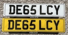 Personalised number plates for sale  TAUNTON
