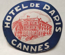 Antique hôtel paris d'occasion  Expédié en Belgium
