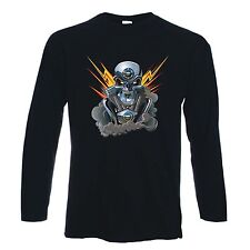 Motor skull shirt for sale  LANCASTER