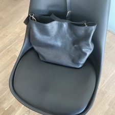 Tasche leder schwarz gebraucht kaufen  Landshut