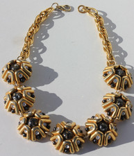 Collier vintage metal d'occasion  Elliant