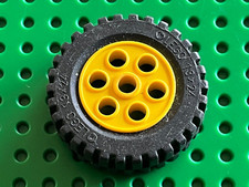 Roue LEGO TECHNIC Model Team yellow wheel 2695 + tyre 13 x 24 ref 2696 / 2695c01 comprar usado  Enviando para Brazil