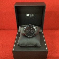 Hugo Boss Rafale relógio masculino de couro quartzo preto na caixa - não testado (J) #919 comprar usado  Enviando para Brazil