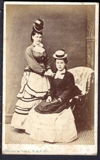 Victorian cdv fashionable for sale  BASINGSTOKE