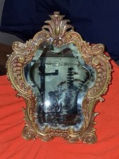 Usado, Espelho de penteadeira vintage vitoriano de latão  comprar usado Usado, Espelho de penteadeira vintage vitoriano de latão  comprar usado  Enviando para Brazil