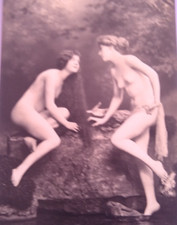 Foto postal real de mujer arriesgada desnuda de los años 1910 - 1920 HSB 840 1 RPPC segunda mano  Embacar hacia Mexico
