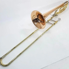 Trombón bajo tenor Yamaha YSL-3540R con estuche rígido instrumento musical segunda mano  Embacar hacia Mexico